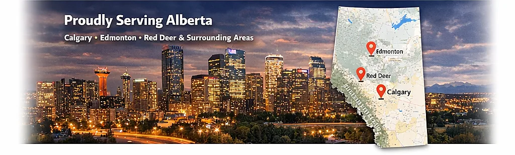 Proudly serving Alberta